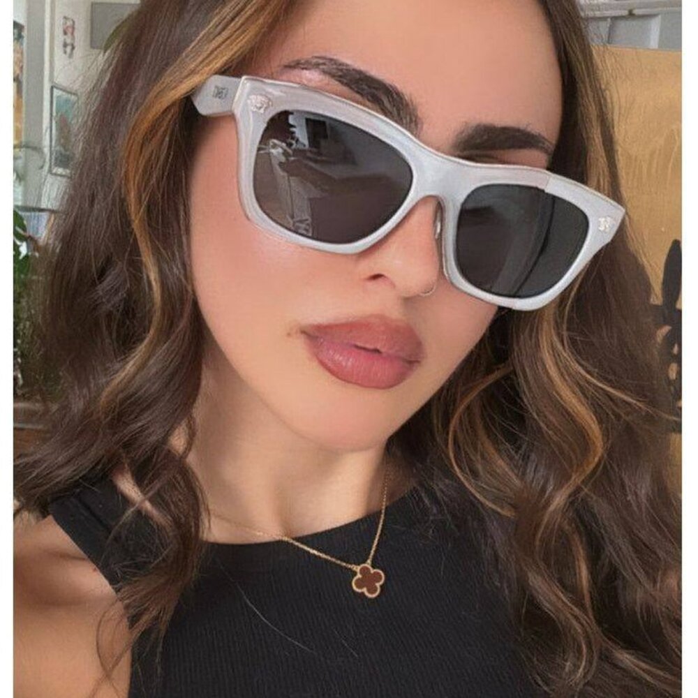 Final Price! Versace VE2272 GB1/87 Black Grey Sunglasses - Picture 3 of 9